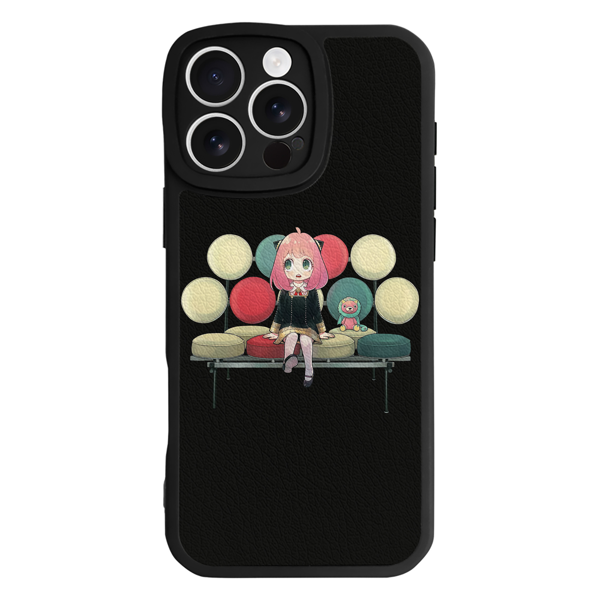 （画像用） SPY×FAMILY间谍家家酒 【iPhone 16シリーズ対応】シリコンスマホケース（レザー調） 材質：シリコン